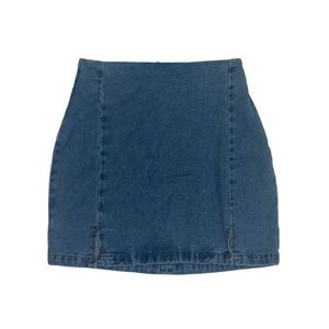 Brandy Melville John Galt Denim Cara Skirt